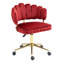 Chaise de bureau, chaise d'ordinateur, chaise de travail pivotante avec roulettes-2134017452
