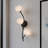 Walker 3-Light Matte Black Wall Sconce