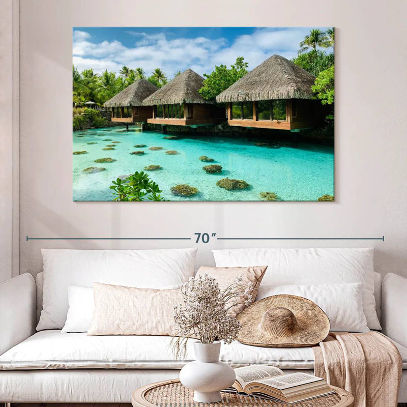 Gillard Tropical Spa Retreat, H 34 po x l 51 po