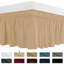  Jupe de lit enveloppante de 15 po avec volants-1250727176-1248187668