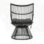 Chaise avec dossier haut en osier-565143404