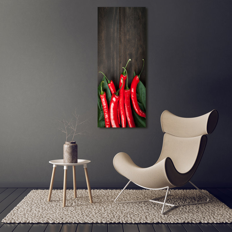 Chilli Peppers - Wrapped Canvas Print