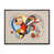 Black Floater Framed