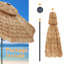 Parasol Thatch avec parasol Tiki-291169963-291169962