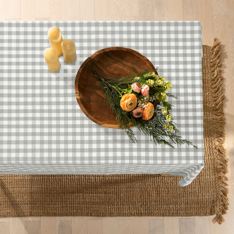 Nappe Linhart, gris, 84 po x 60 po