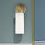 Applique murale de salle de bain 1 lumière à intensité variable Ainikki-212460275