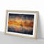 A Boat at Sunset in Abstract - Picture Frame Graphic Art Print-55629175-55629181