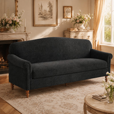 Causeuse en chenille d'inspiration française Rovēna