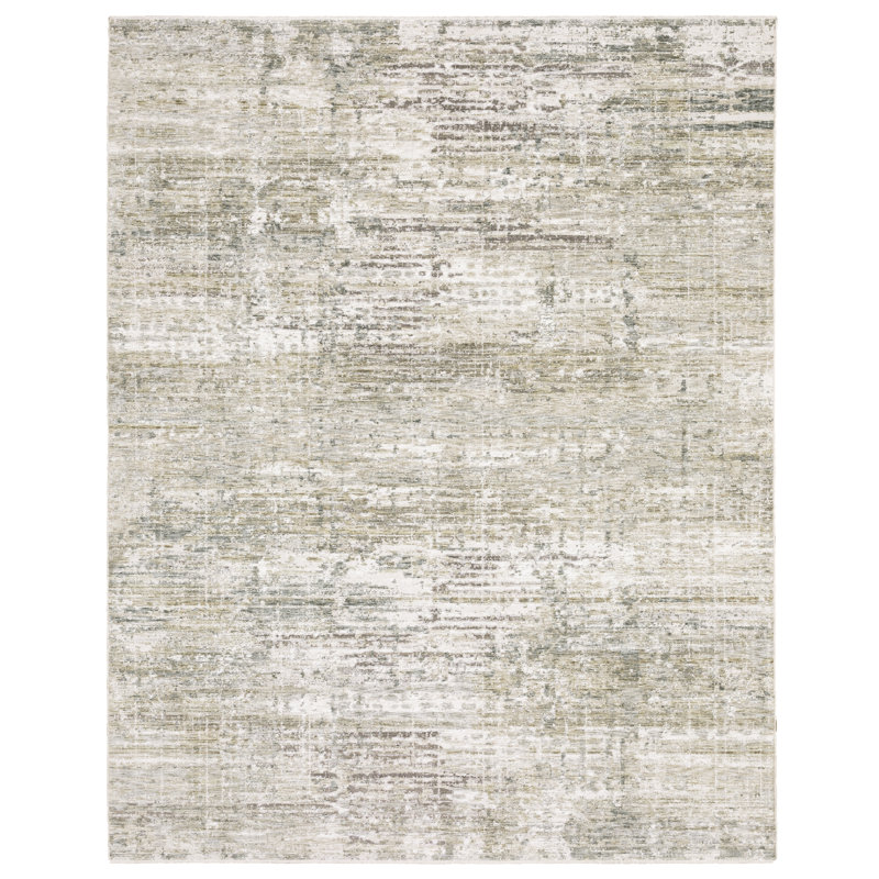 Tapis beige / gris Gloria, Rectangle 7 pi 10 po x 10 pi 2 po