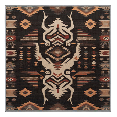  Tapis lavable Chupacabra Southwestern
