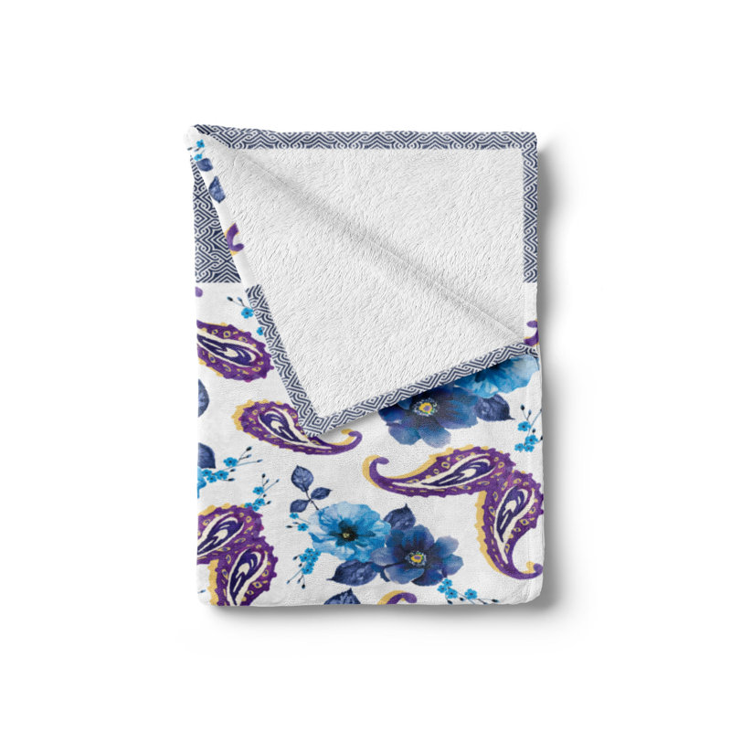 Hand Woven Throw Blanket, 50" x 60"