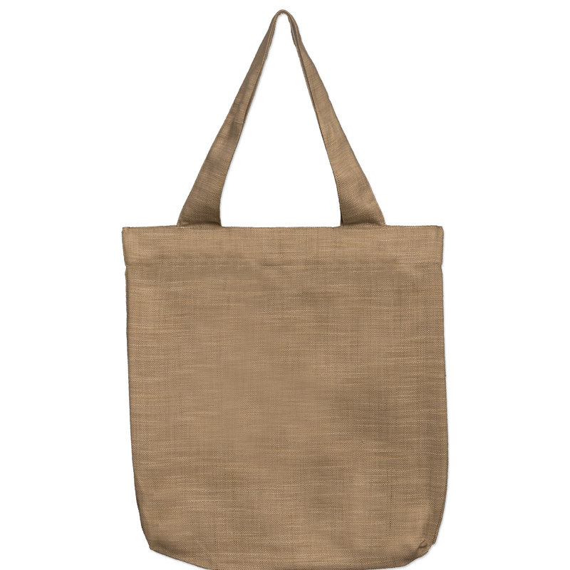 Sac de fourre-tout de pique-nique tissé, Naturel