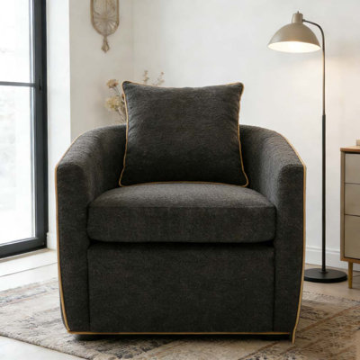 Fauteuil pivotant rembourré Fauteuil club