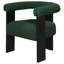 Chaise d'appoint rembourrée Slater Boucle