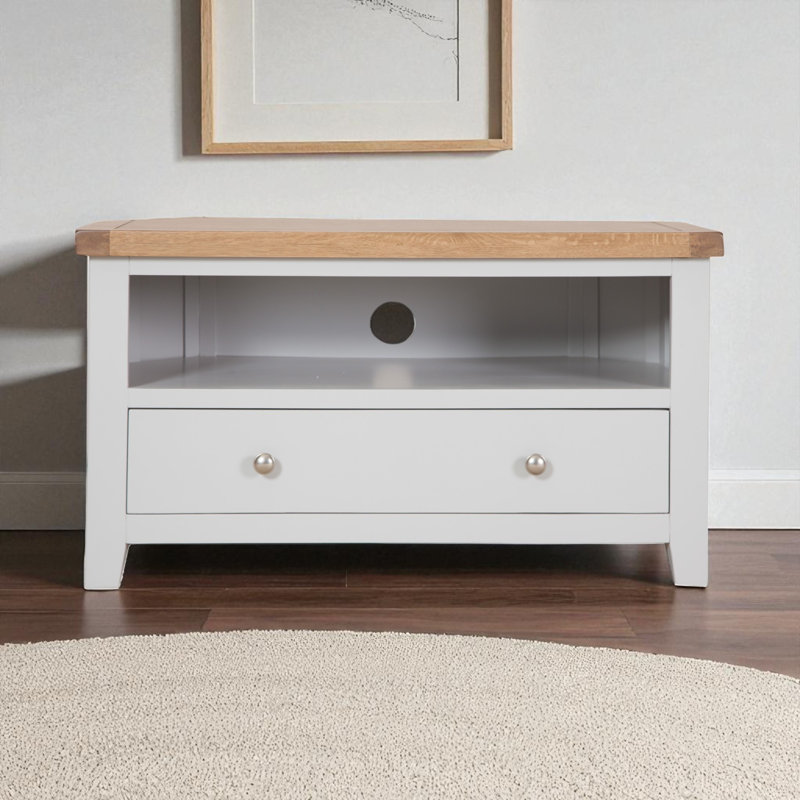 Melbourne Unfinished Corner TV Stand for TVs up to 43"