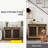 Furniture Style Crate with 2 Doors-108971849