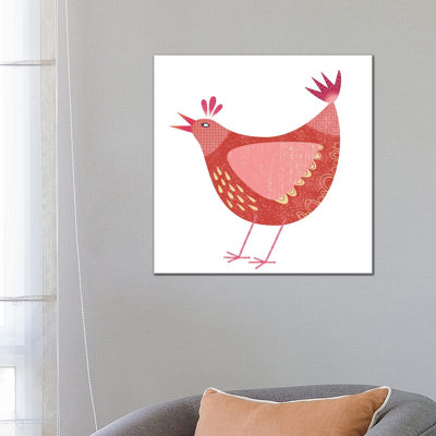 Chicken by Nic Squirrell - Wrapped Canvas Gallery-Wrapped Canvas Giclée