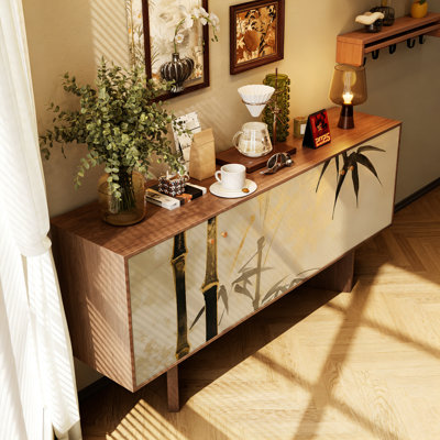Chinese-style retro minimalist sideboard