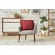 Porter Square Cotton Pillow Cover and Insert