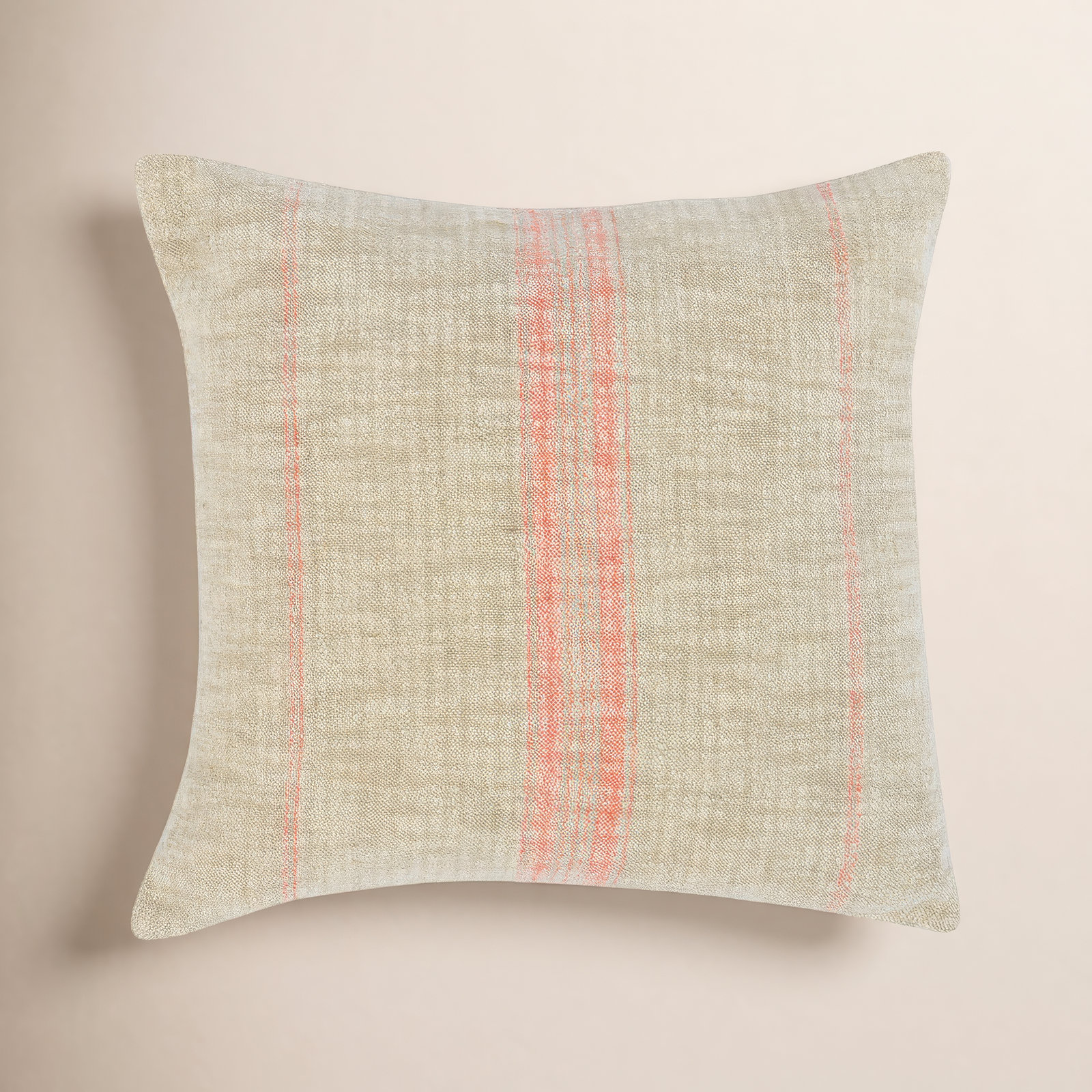 Silverton Throw Pillow, 22" x 22", Square, Black/White