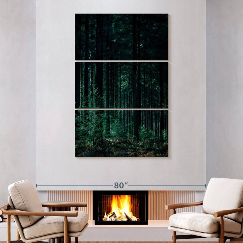 Alvord Deep Green, 74'' H x 48'' W