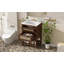 Meuble-lavabo 24 po avec lavabo en céramique intégré-1170462195