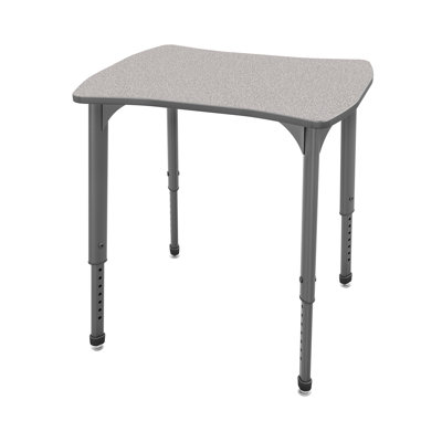 Apex Series Manufactured Wood 31.125'' h x 24'' w Adjustable Collaborative Desk