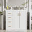 Meuble-lavabo 36 po avec lavabo en céramique-864081873