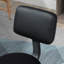 Backed Adjustable Height Industrial Stool