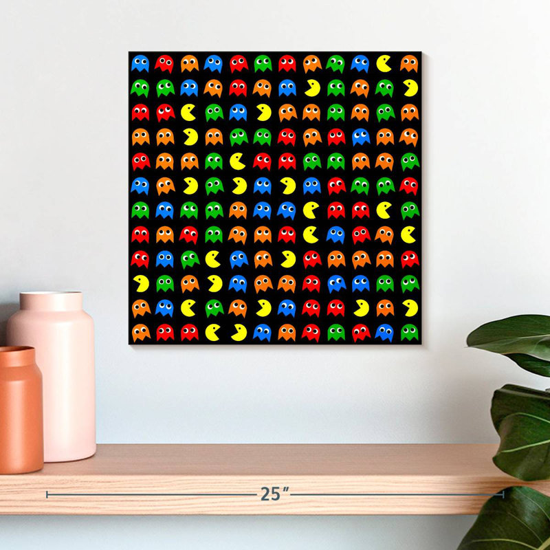 Keiraleigh Pac Man, H 16 po x l 16 po