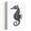 «Graceful Seahorse», dessin abstrait, hippocampe, art mural côtier-1588374118