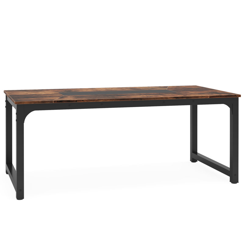 71" Industrial Dining Table For 6–8 People(Only Table,No Chair)