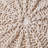 Modern Cotton Round Pouf, Beige
