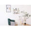 Tablettes flottantes modernes, tablette flottante avec supports en métal, rangement mural en bois rustique mural, présentoir décoratif suspendu pour trophée, cadres photo, objets de collection et bien plus encore