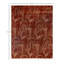 Tapis unique noué à la main Richey - rouge, 8 pi 3 po x 10 pi 4 po
