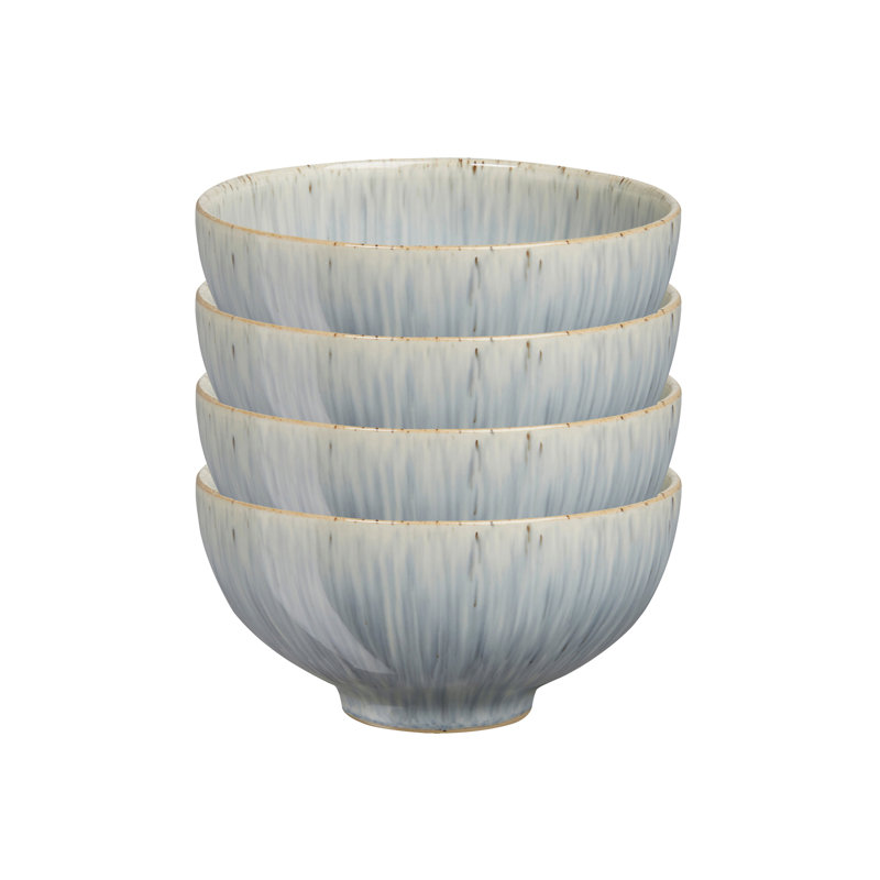 Halo Speckle Set Of 4 Rice Bowls