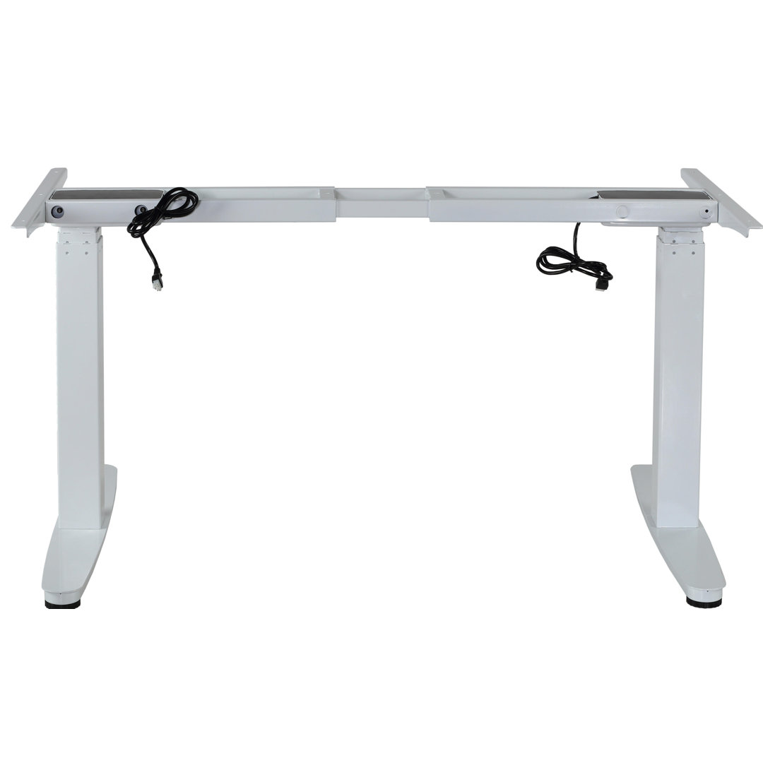 Fike Adjustable Steel Standing Desk Symple Stuff 