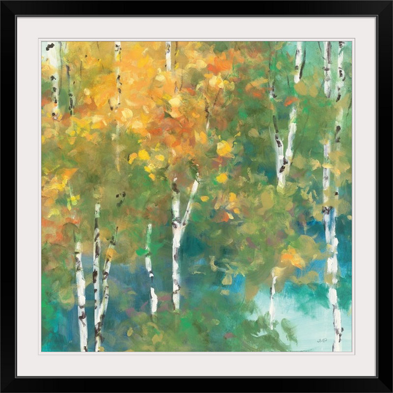 « confettis i », reproduction d’art purinton, Cadre noir, H 20" x l 20" x P 1"