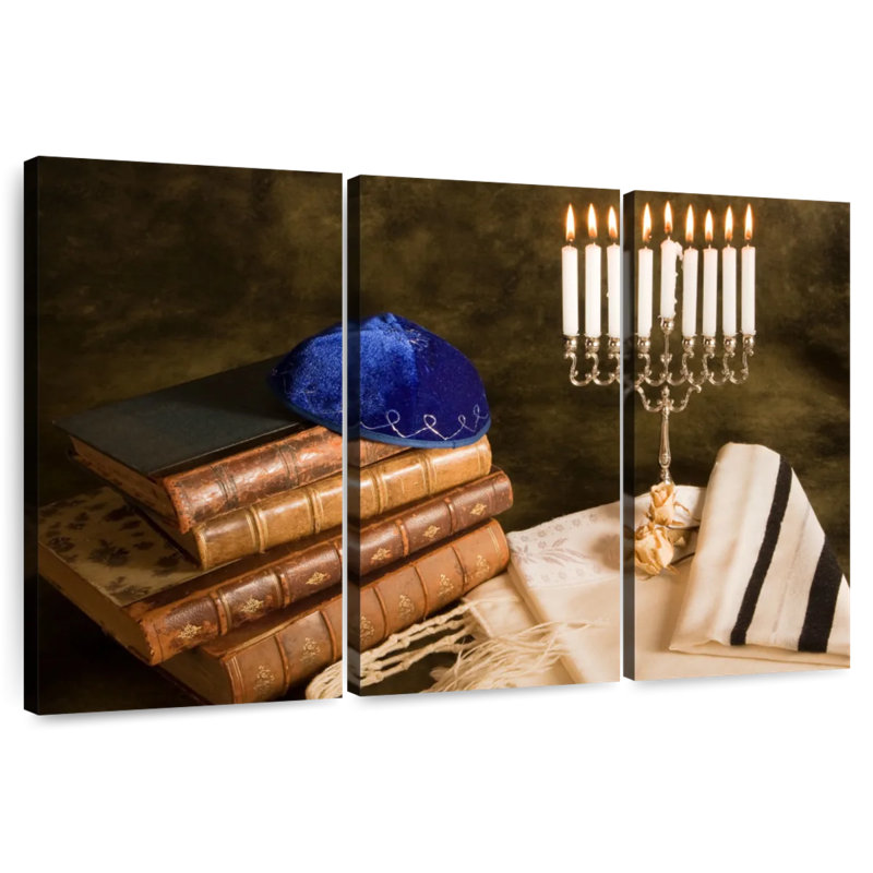 Adella Jewish Items, 32" H x 50" W