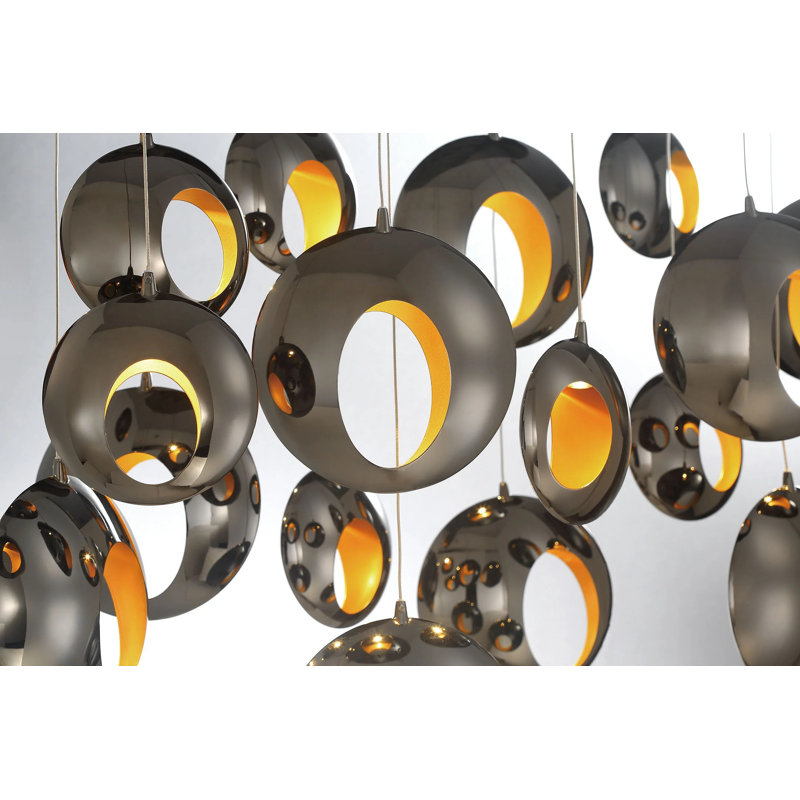 Luminaire suspendu géométrique à 1 lumière Arlington