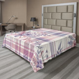 Polyester Striped Flat Sheet