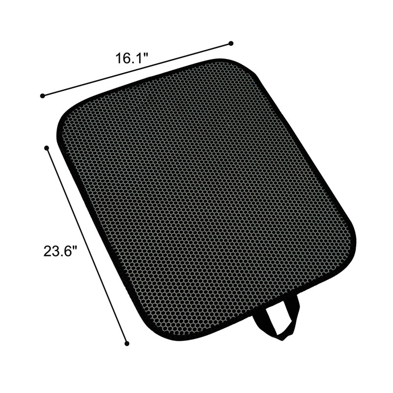Litter Mat, 0.25" H x 23.2" W x 15.7" D