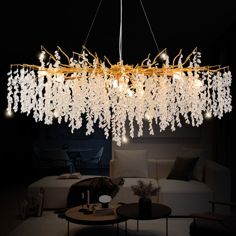 Lustre en verre Akari