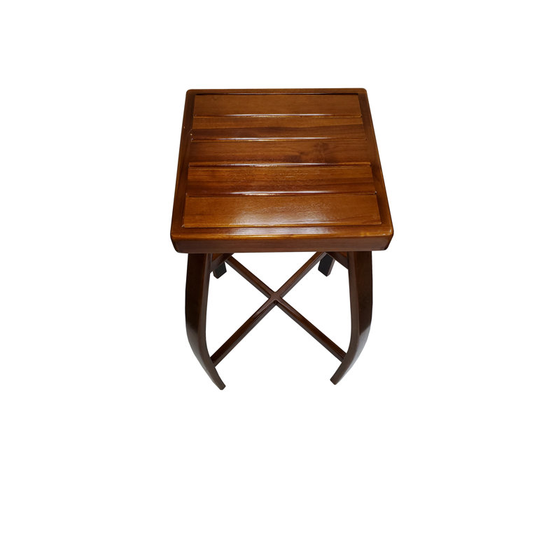 Tabouret en bois massif de 30 po