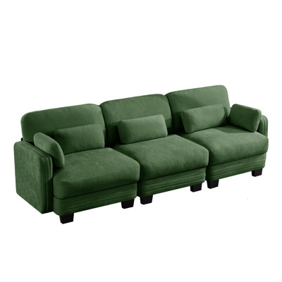 Channel Tufted Design Modern Minimalist Modular Sectional Sofa