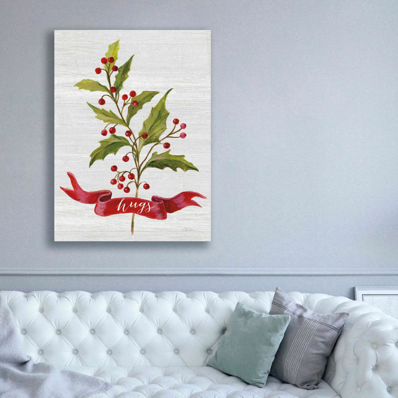 «Christmas Moments IV» par Silvia Vassileva, art mural sur toile, H 54 po x l 40 po x P 1,5 po