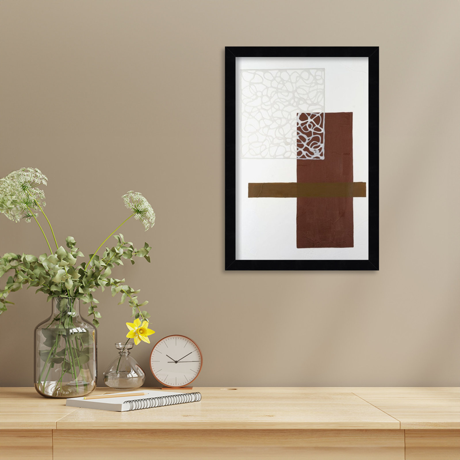 Nooks and Crannies No. 4 Print, Black, 17" H x 12" W