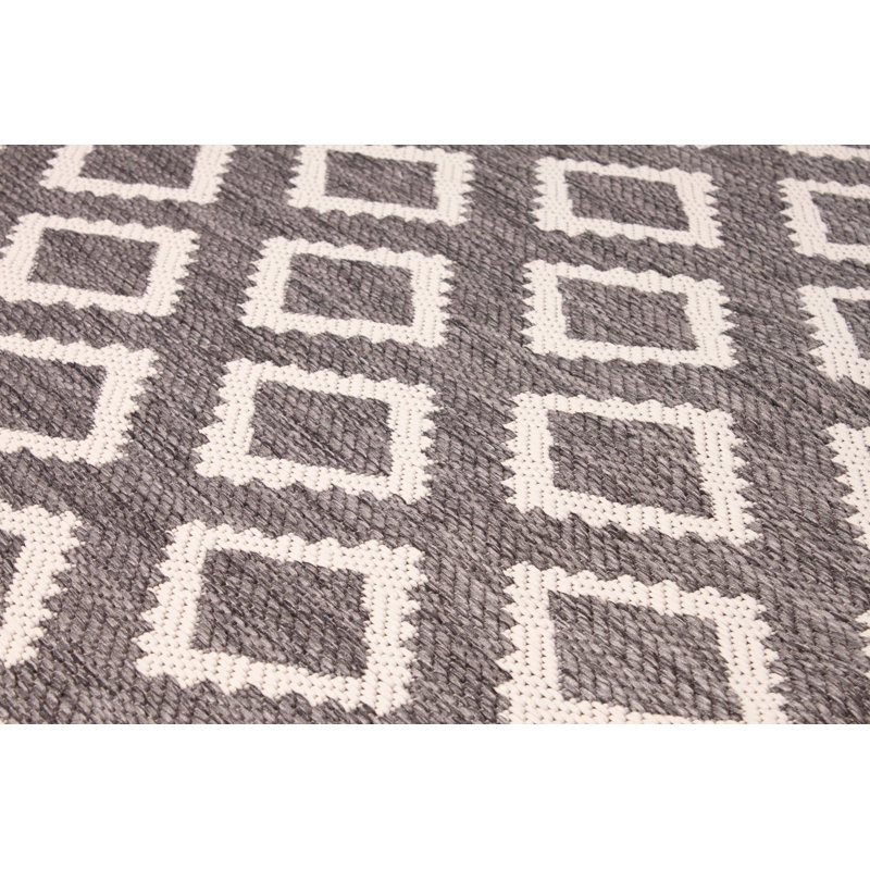 Sickler Geometric Area Rug, Rectangle 80 x 150cm