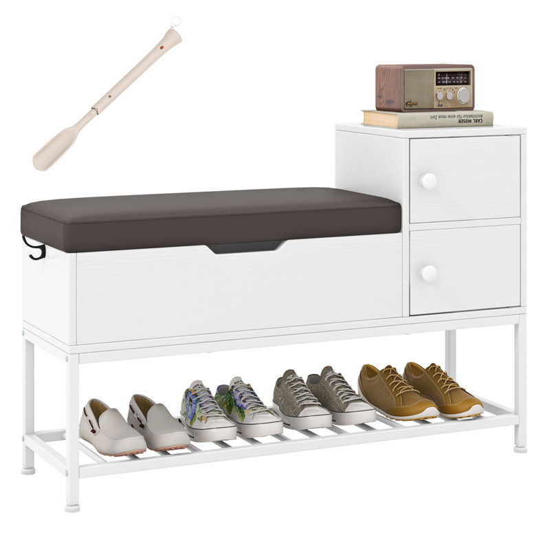 7 Pair Shoe Storage Bench