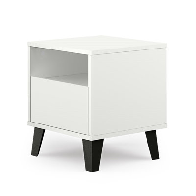 Sonay 40cm W Manufactured Wood Bedside Table